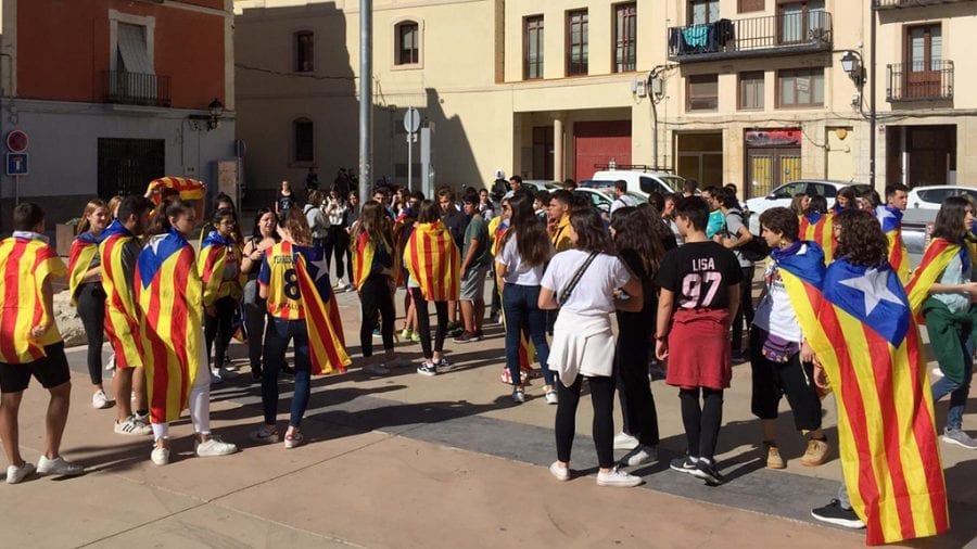 Les Terres de l’Ebre, la demarcació catalana amb el seguiment més alt de la vaga d’estudiants