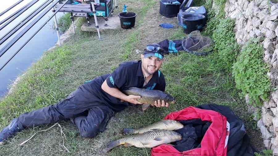 El morenc Ángel Sáez, campió estatal de pesca esportiva d’aigua dolça