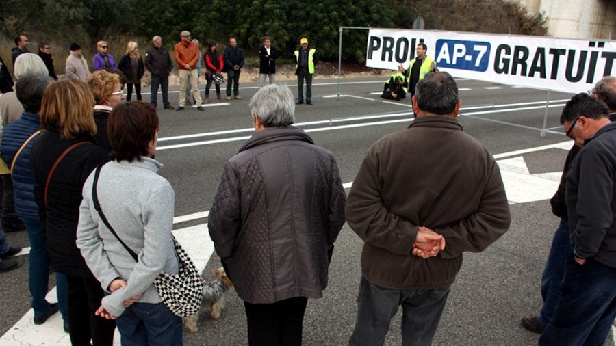 Aquest dissabte es fa l’últim tall a l’N-340 abans de l’alliberament de peatges de l’AP-7