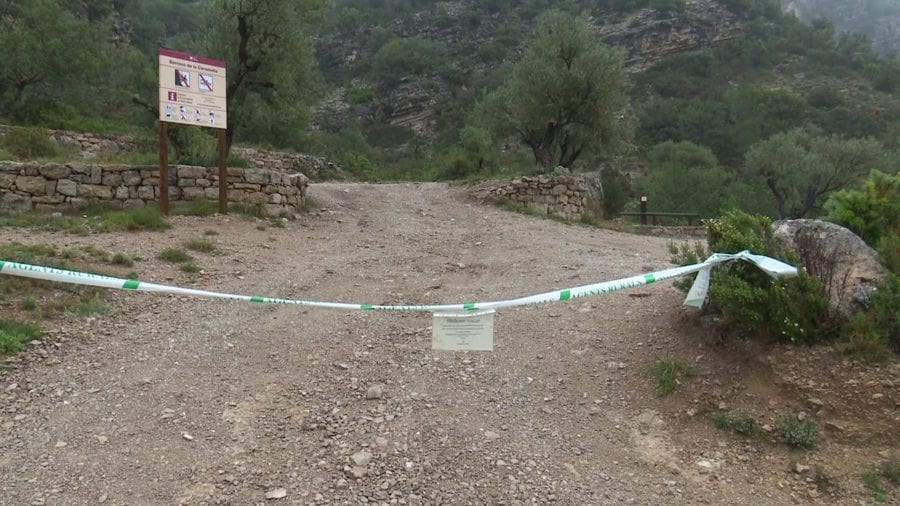 Els Agents Rurals tanquen zones recreatives i d’aparcament arreu de les Terres de l’Ebre