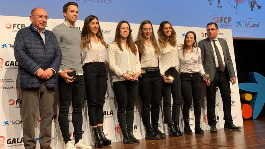 El Club Patí l’Aldea premiat a la Gala del Patinatge Català