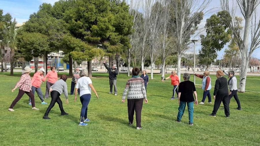 La Ràpita dinamitza els parcs de salut amb activitats per a la gent gran