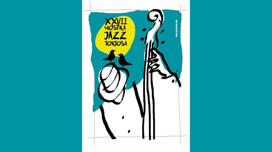 Dos dissenyadors burgalesos guanyen el concurs de cartells de la XXVII Mostra de Jazz de Tortosa