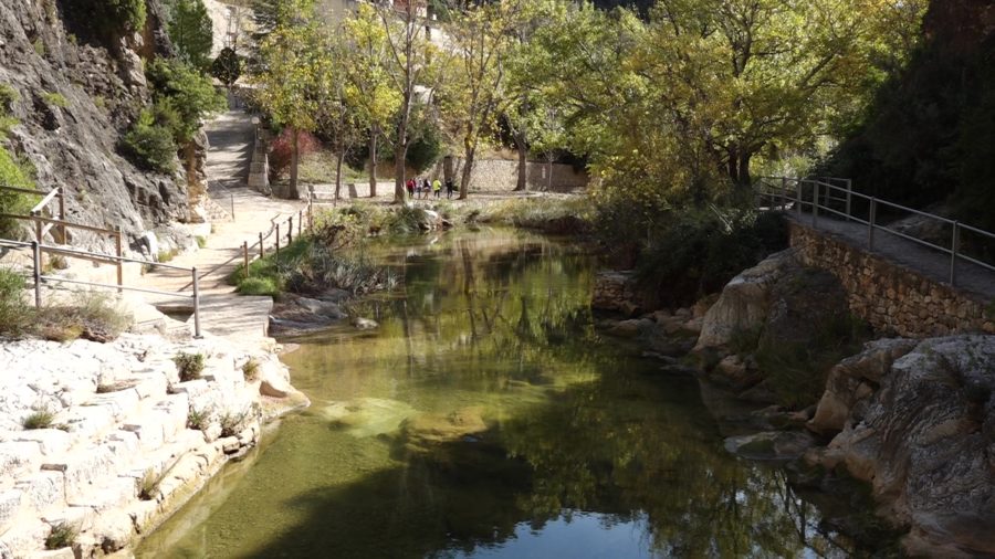 La via verda de la Terra Alta, tranquil·la durant el confinament municipal