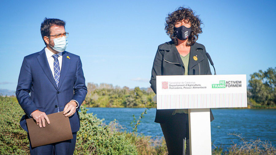 La Generalitat vol millorar l’aportació d’aigua dolça a badies i llacunes del delta de l’Ebre amb una taula de gestió