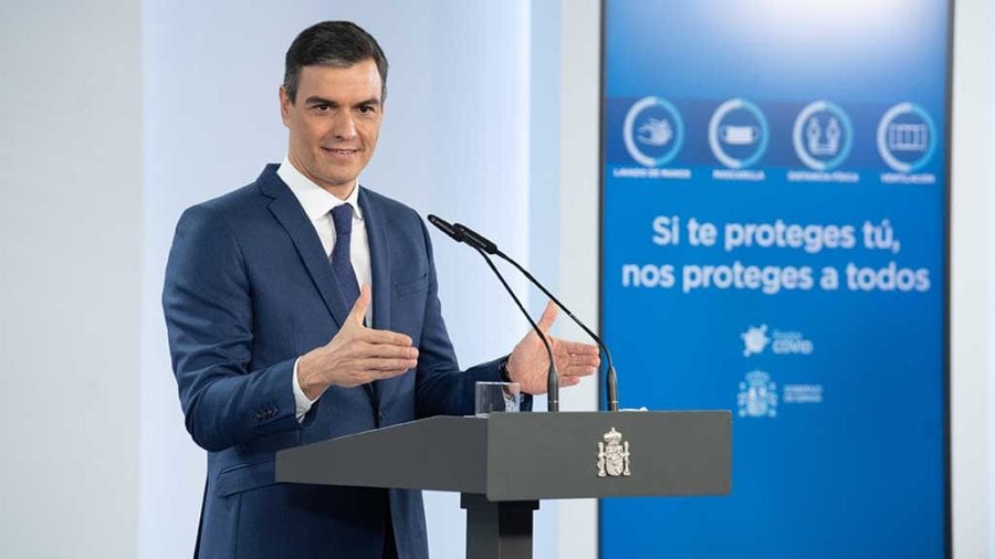 Sánchez diu que la vacunació bat “rècord rere rècord” i reitera que haurà arribat al 70% de la població a finals d’agost