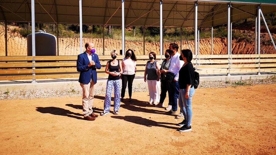 Gandesa obre un nou espai per testar activitats agrícoles i ramaderes i facilitar la incorporació de persones al camp