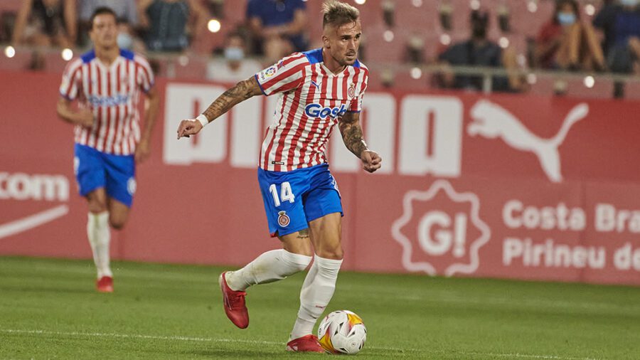 El faldut Aleix Garcia s’estrena amb victòria amb el Girona FC a la Liga Santander (2-0)