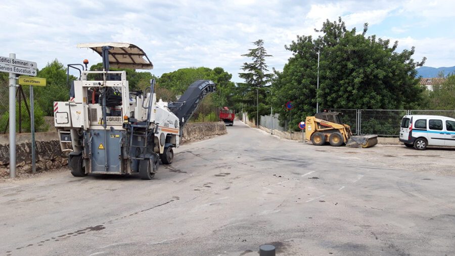 En marxa, les obres d’arranjament a diversos camins de l’àmbit del Parc de Nivera i la Simpàtica
