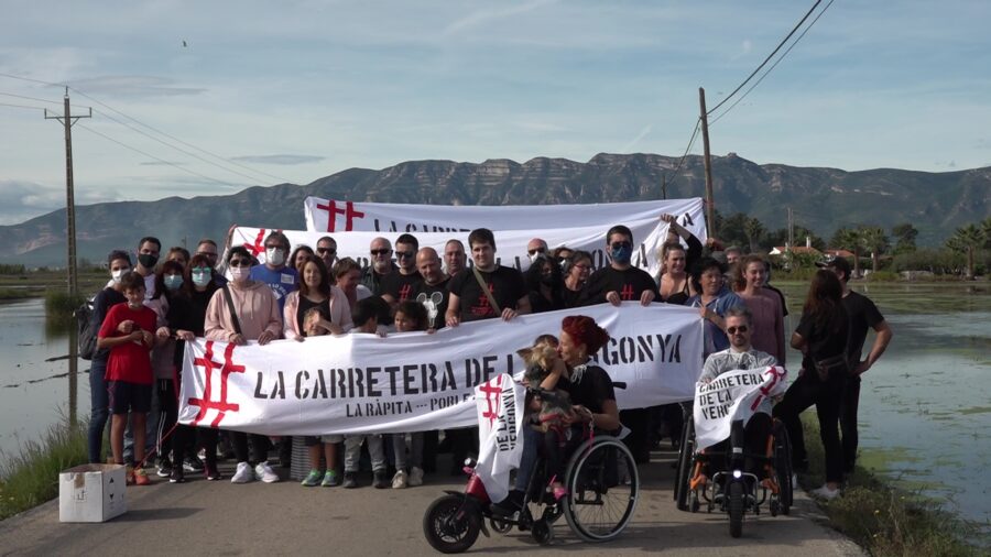 La plataforma #lacarreteradelavergonya reclama l’execució de l’obra als pressupostos de 2022