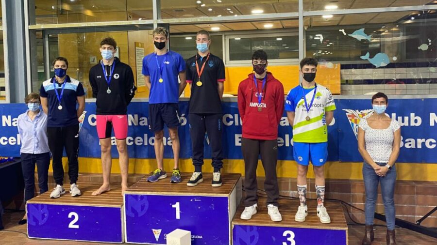 El Club Natació Amposta aconsegueix 4 medalles als campionats de Catalunya