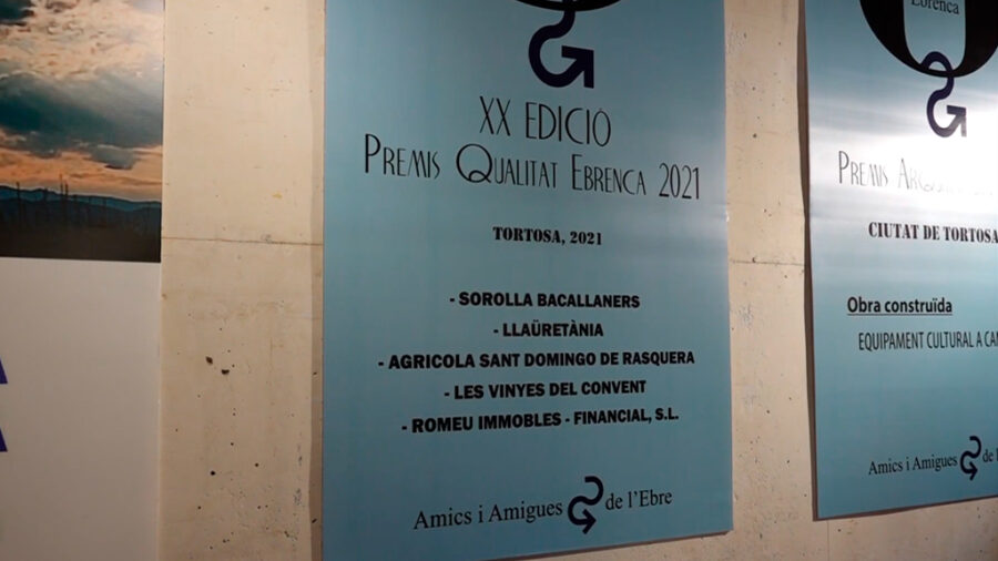 L’Associació Amics i Amigues de l’Ebre lliura els Premis de Qualitat Ebrenca