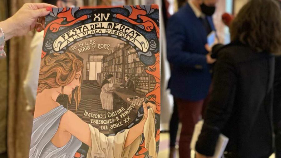 La XIV Festa del Mercat a la Plaça d’Amposta posa l’accent en el comerç local