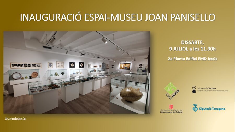 El ceramista Joan Panisello inaugura l’Espai-Museu de Jesús
