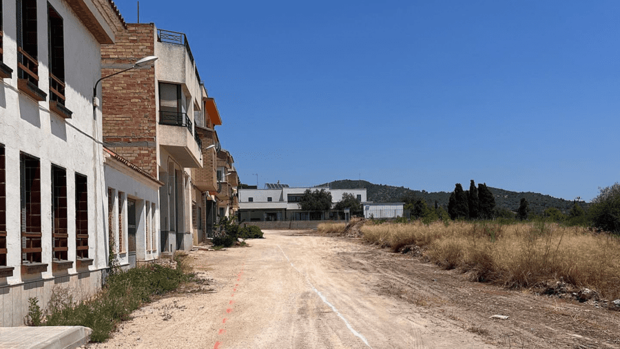 L’Ajuntament de Campredó inicia les obres de la Fase 1 de la urbanització del carrer Solicrú