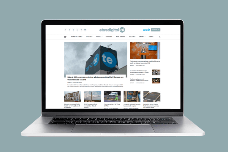 ebredigital.cat arranca una nova etapa amb un web i una imatge totalment renovats