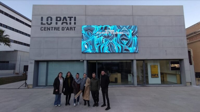 La Façana, la nova sala expositiva de Lo Pati, pren forma de pantalla digital i tindrà programació pròpia