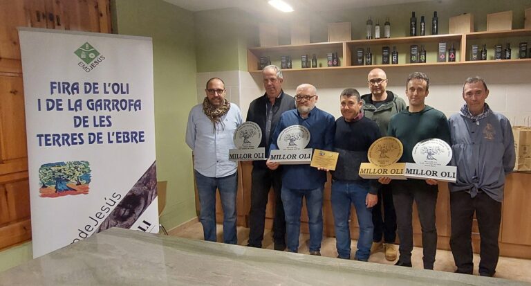 Identitat, un oli d’oliva verge extra d’Horta, guanya el XXXIX Concurs al Tasts dels Olis de les Terres de l’Ebre de la fira de Jesús
