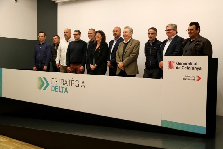 L’Estratègia Delta incorpora 37 MEUR per millorar la gestió i l’aportació d’aigua dolça a badies, basses i arrossars