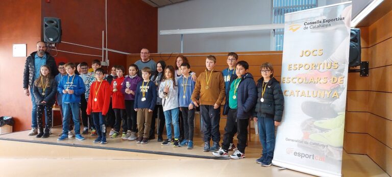 La intercomarcal d’escacs dels jocs esportius escolars es tanca a Roquetes amb un alt nivell de participació
