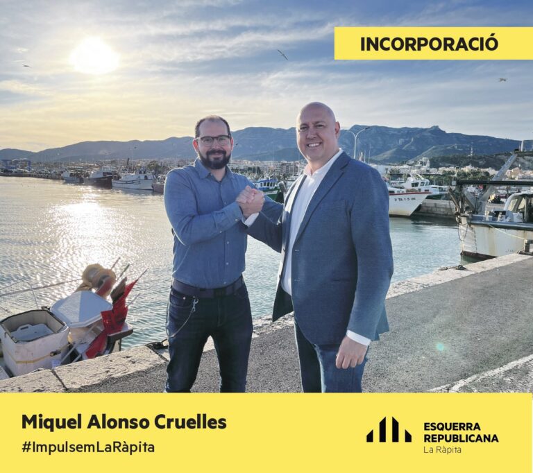 Miquel Alonso fitxa per la llista d’ERC a La Ràpita