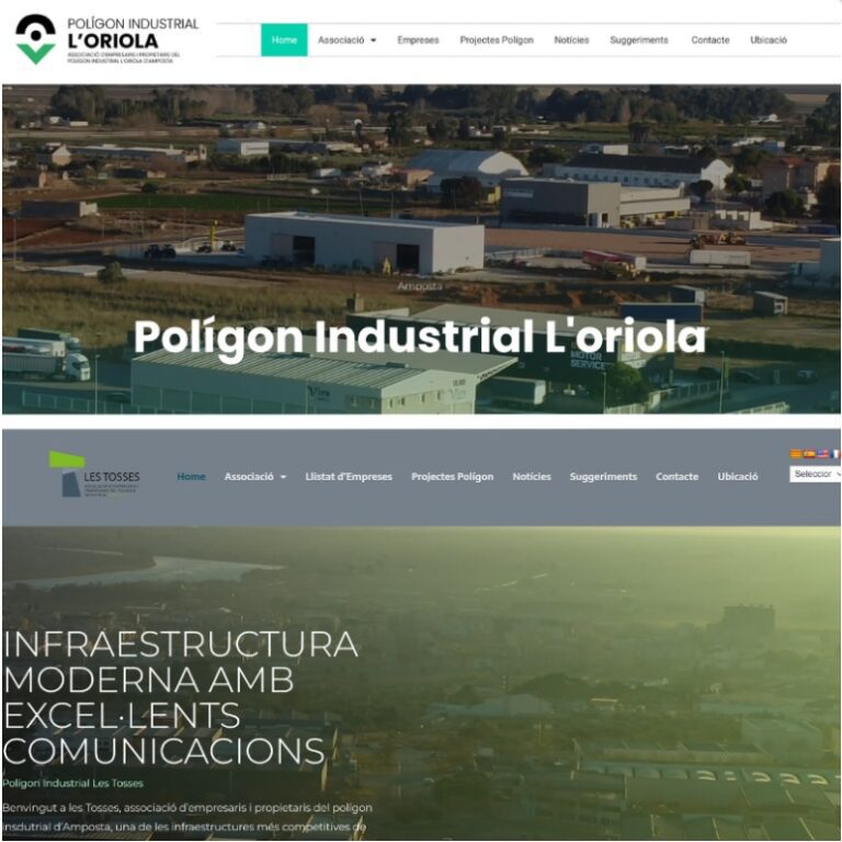 Els polígons industrials d’Amposta estrenen webs