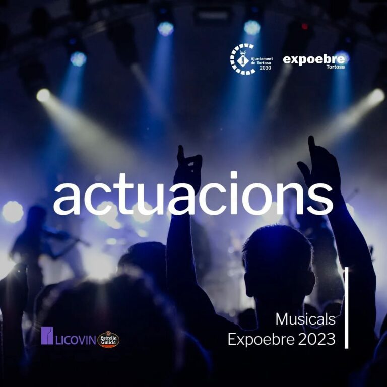 Concerts tribut a Alaska, Hombres G i Héroes del Silencio seran la banda sonora d’Expoebre juntament amb DJs i Elma