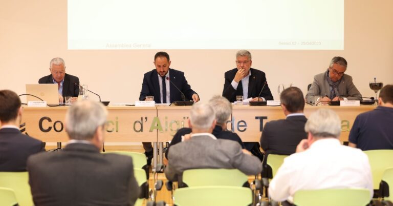 L’assemblea del CAT aprova els comptes del 2022 i fa una crida als consorciats a fer un ús acurat de l’aigua