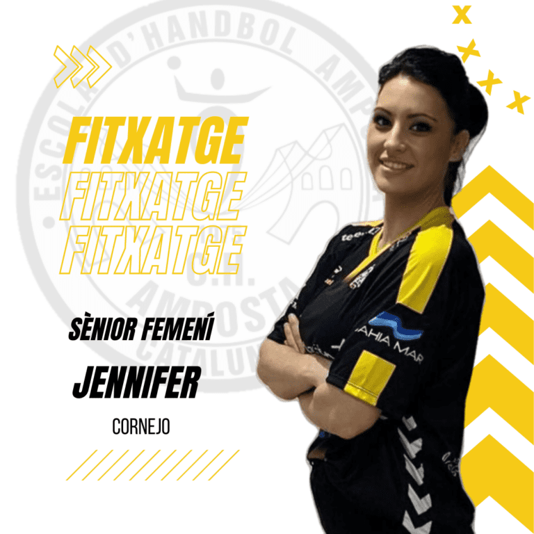 El Club Handbol Amposta incorpora Jennifer Cornejo, el segon fitxatge de cara a la nova temporada