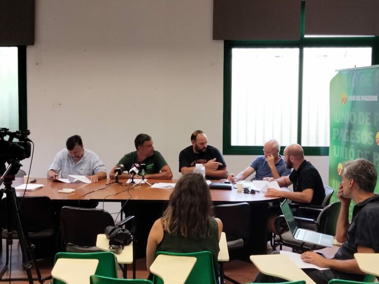Unió de Pagesos denuncia l’opacitat de la Llotja de Reus en el mercat de l’avellana, l’ametlla i la garrofa