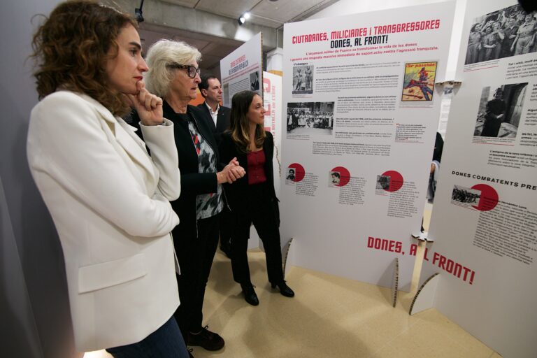 El COMEBE rememora la influència de les dones durant la Batalla de l’Ebre amb l’exposició ‘Invisibles però decisives’