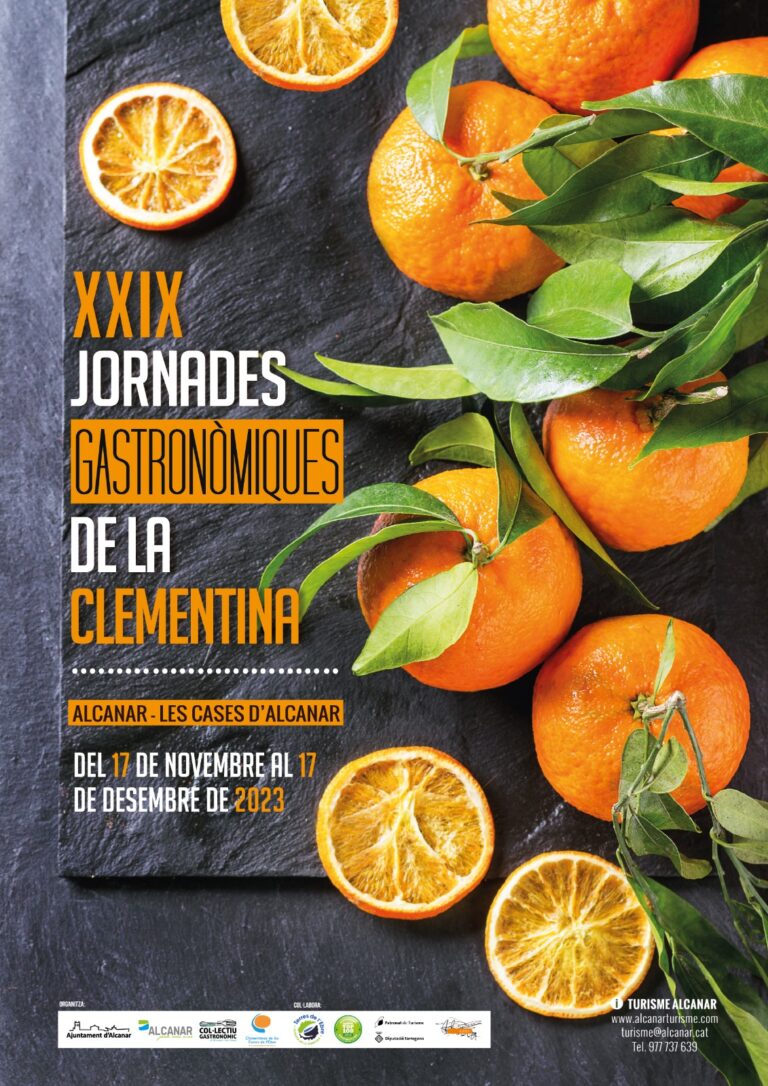 Alcanar promociona el producte de la terra amb les XXIX Jornades Gastronòmiques de la Clementina