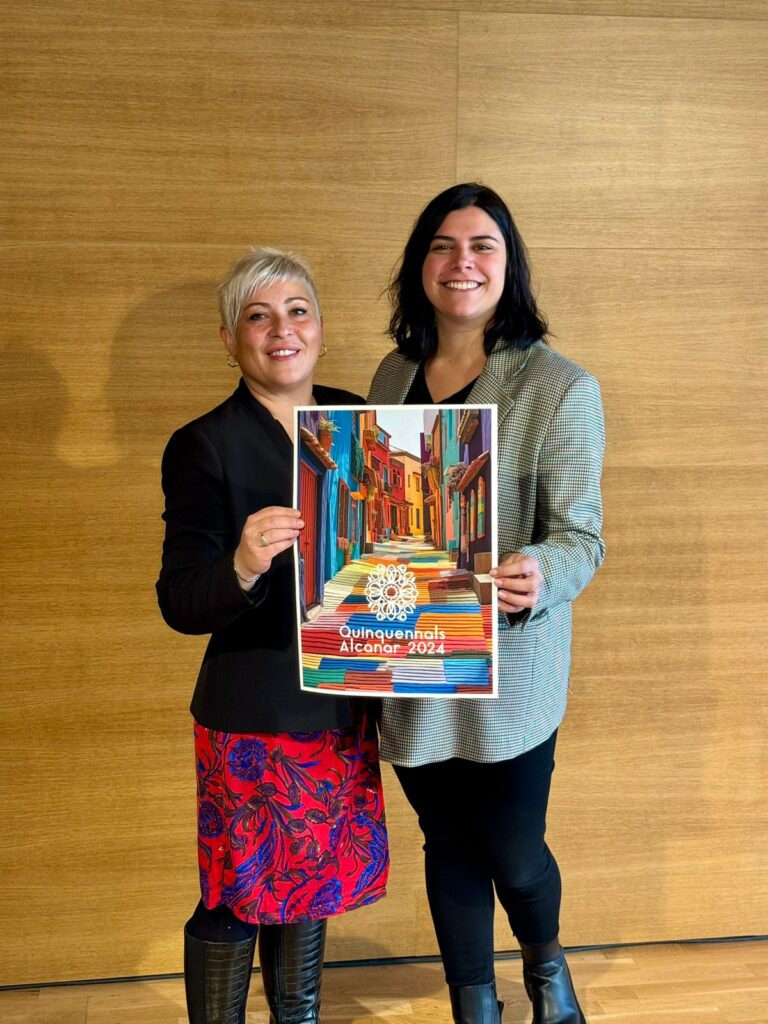 Alcanar presenta el cartell anunciador de les Quinquennals 2024