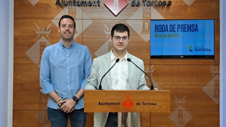 Junts per Tortosa instarà al ple a revertir l’endarreriment en els pagaments a proveïdors i entitats