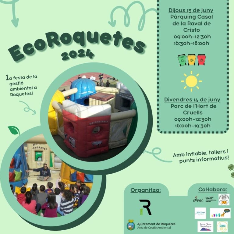 Naix EcoRoquetes, la primera festa de gestió ambiental a la ciutat