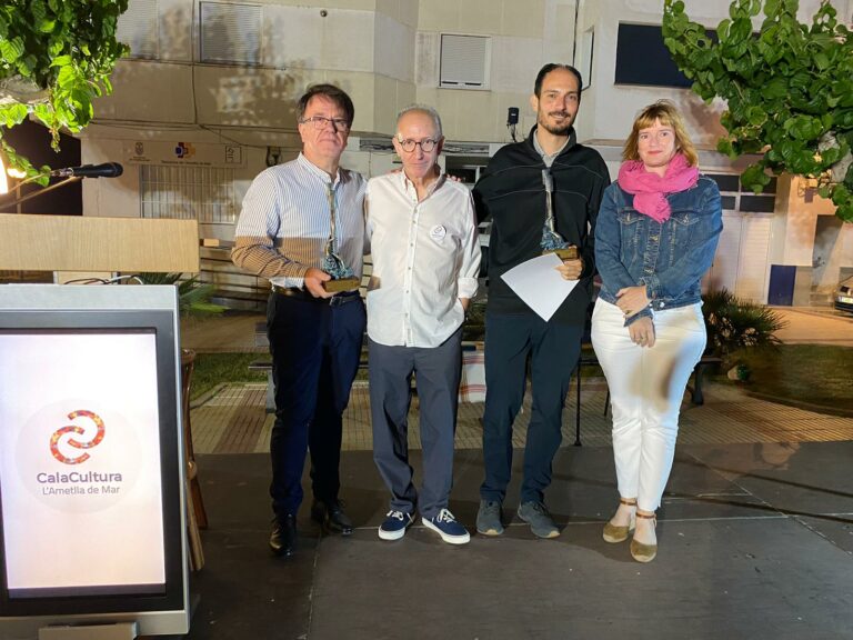 José Luis García i David Serra s’emporten el 15è premi Nit de Poesia al carrer i el 32è Premi de Narrativa Vila de l’Ametlla de Mar