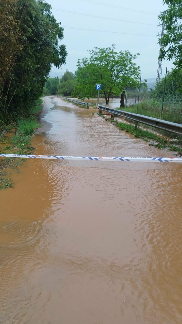 ACTUALITZACIÓ: Restablerta la circulació a l’R14, R15 i R16 entre l’Ametlla de Mar i Vinaròs després d’afectacions per les pluges