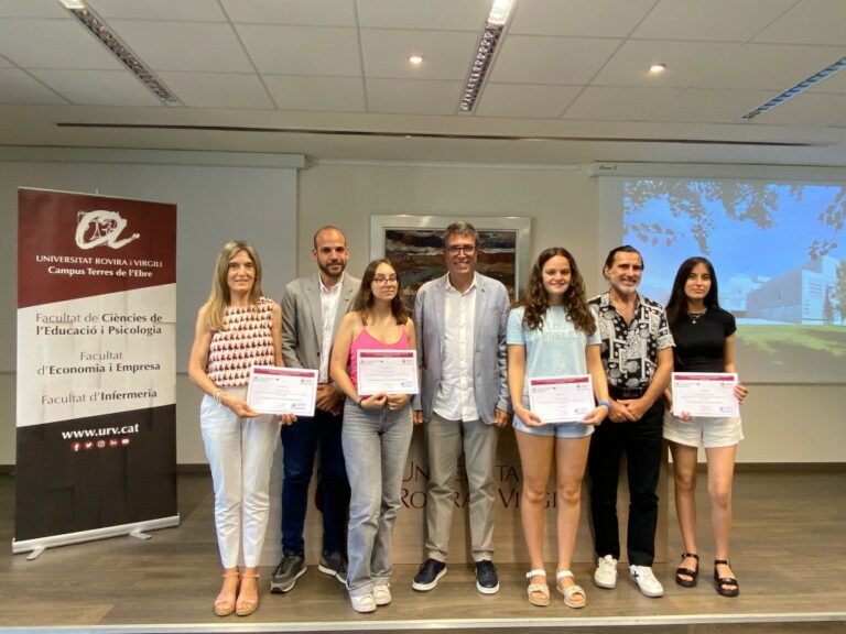 El Campus Terres de l’Ebre de la URV atorga els Premis Gerard Vergés als millors treballs de recerca i síntesi de secundària