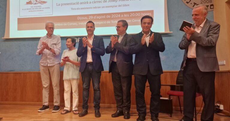 #Cinta2024: Els poemes dedicats a la patrona de Tortosa des del segle XVII fins a l’actualitat, recollits en un llibre