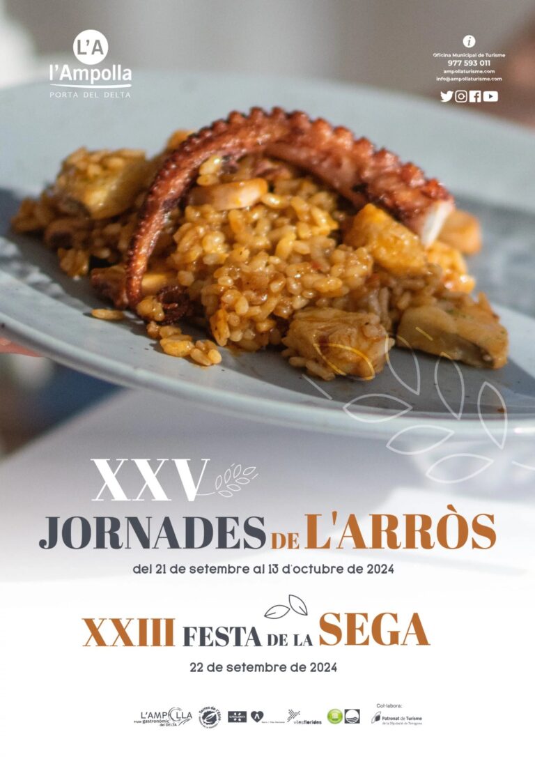 L’Ampolla celebra la XXIII Festa de la Sega i les XXV Jornades Gastronòmiques de l’Arròs
