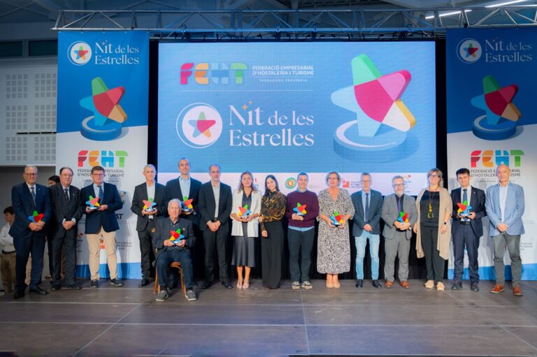 La 3a Nit de les Estrelles de la FEHT reuneix al sector turístic de Tarragona i premia 10 personalitats i entitats clau