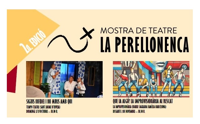 Cinc companyies amateurs participen de la segona Mostra de teatre La Perellonenca