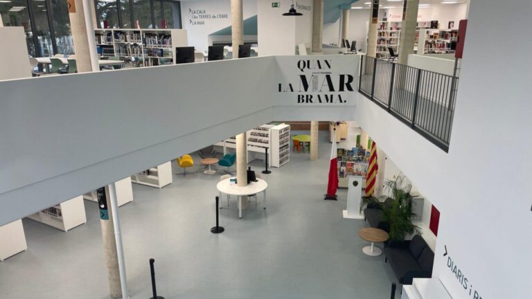 La nova Biblioteca Xavier Figueres de l’Ametlla de Mar ja està operativa