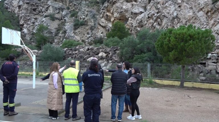 L’existència d’un bloc inestable manté la incògnita de si les classes de l’Institut Els Alfacs de la Ràpita es podran reprendre dilluns