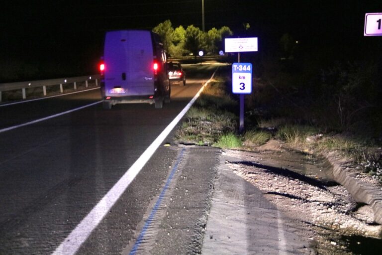 El conductor d’un turisme mor en una col·lisió frontal a la T-344 a Amposta