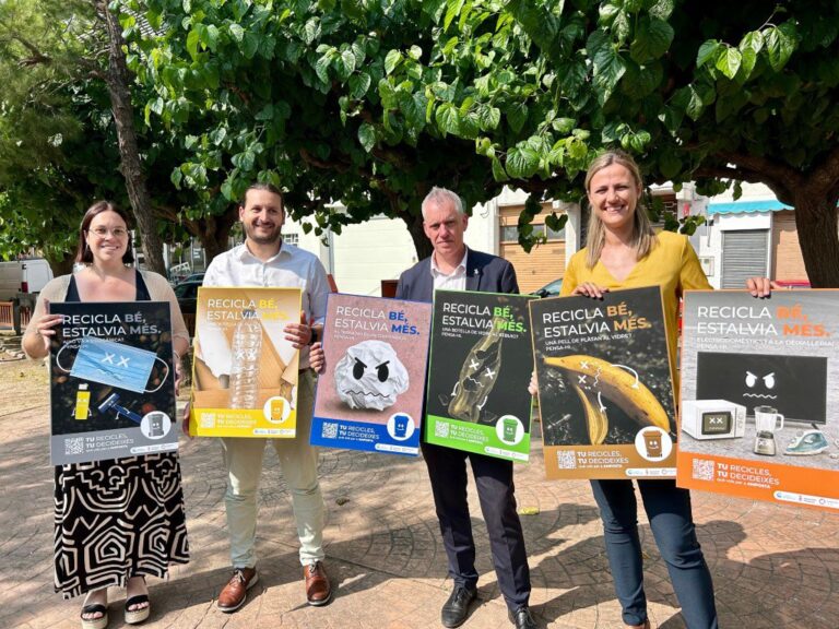 ’Recicla bé, estalvia més’, nova campanya per millorar les dades de reciclatge a Amposta
