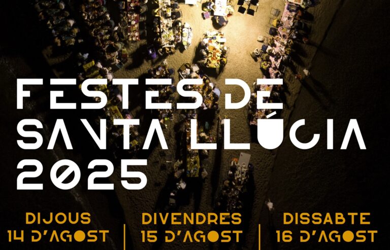 Tot llest per a celebrar les Festes de Santa Llúcia al Perelló del 14 al 16 d’agost