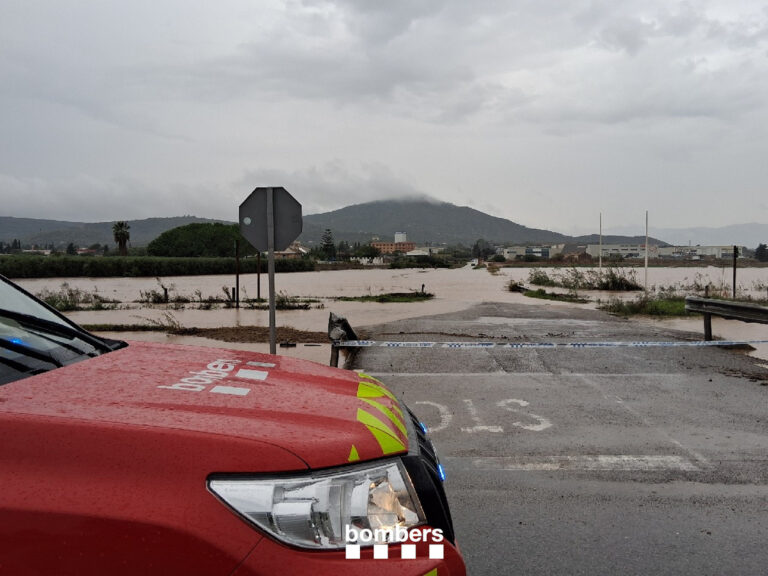 Protecció Civil desactiva l’alerta del pla INUNCAT un cop finalitat l’episodi de fortes pluges al sud de Catalunya