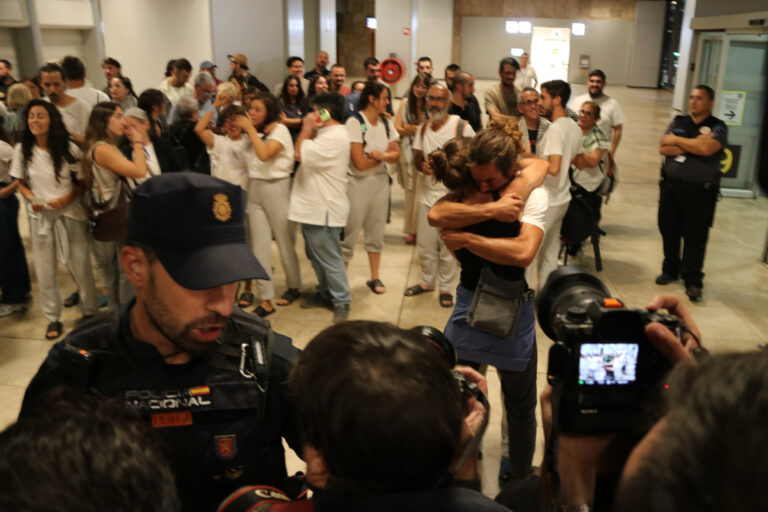 La canareva Laia Rosell figura entre els deportats d’Israel que han arribat aquest diumenge a Madrid