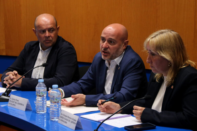 El delegat del govern espanyol a Catalunya anuncia un estudi per millorar els trams inundables de l’AP-7 i l’N-340 (vídeo)
